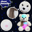 Cuteoy Glowing LED Bear Light-up Nightlight Toys Musical Plush Stuffed Animal Singing Lullabies Birthday Christmas Plushies Gifts for Kids Boys Girls,10.5" by TinyTreasures Baby Boutique