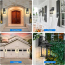 VIANIS 2 Packs Motion Sensor Outdoor Lights, Dusk to Dawn Outside Lights for House, Black Outdoor Light Fixture Sconce for House, Doorway, Entryway, Waterproof, Anti-Rust by GreenHaven Gardens