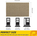 JSEI Dirt Trapper Door Mat 24"x36" Non-Slip Washable Entrance Mat, Dog Doormats, Absorbent & Fade-Resistant Floor Mats, Low Profile Welcome Mats for Entryway, Front Door, and Inside Entrance, Beige by CozyNest Decor