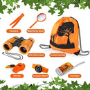 Kids Explorer Kit & Bug Catcher Kit, Camping Gear for Kids, Outdoor Exploration Set with Backpack & Binoculars, Ideal Outdoor Adventure Toys for Boys Girls 3-12 by GreenHaven Gardens