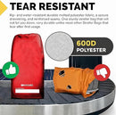 ONGUARD Waterproof Single and Double Stroller Bag for Airplane - Travel Stroller Cover for Air Travel and Storage - Gate Check Bag Backpack- Baby Airplane Essentials - Red by TinyTreasures Baby Boutique