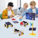 STEM Building Toys for Kids Ages 8-12, Science Experiments & Solar Car Projects by TinyTreasures Baby Boutique