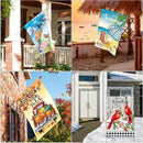 Mixweer 12 Pack 28 x 40" Large Seasonal Garden Flags for Outside Seasonal Lawn Yard Outdoor Flags Set Polyester Double Sided for Holiday Christmas Festive Decorations by GreenHaven Gardens