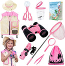 INNOCHEER Toys for Girls Explorer Kit, Bug Catcher Kit for Kids, Birthday Gifts, Summer Toys for 3 4 5 6 7 8+ Year Old Girls, 3 4 5 6 7 8+ Year Old Girl Birthday Gift Kids Outdoor Toys by TinyTreasures Baby Boutique