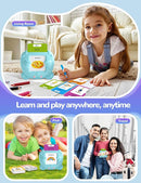 Korean and English Talking Flash Cards for Toddlers, 510 Sight Words Bilingual Learning Toys for Children, Autism Pocket Speech Therapy Toys, Korean Vocabulary Educational Flashcards by TinyTreasures Baby Boutique