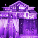 String Lights, 2 Pack Battery Operated String Lights with Remote Timer Waterproof 8 Modes String Lights for Bedroom,Garden,Party,Xmas Tree Indoor Outdoor Decorations (Purple, 16.4) by GreenHaven Gardens
