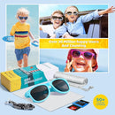 RIVBOS Kids Sunglasses Polarized UV Protection Flexible Rubber Glasses Shades with Strap for Boys Girls RBK004 by TinyTreasures Baby Boutique