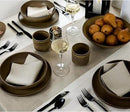 Solino Home Linen Natural Table Runner 132 Inches Long - 100% Pure Linen Extra Long Table Runner 14 x 132 Inch for Fall, Autumn, Thanksgiving - Fete by CozyNest Decor