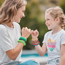 IQBOX Bracelet Making Kit Arts and Crafts for Girls Ages 8-12, Weaving Loom Rainbow Bands DIY Toys Birthday Gifts for Kids 6 7 9 10 11 13 Year Old, 1000+ Elastic Cloth Rubber Band Fabric Loops by TinyTreasures Baby Boutique
