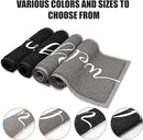 Durable Low Profile Floor Mat, Indoor and Outdoor, Non Slip Rug, Easy to Clean Welcome Mat, for High Traffic Areas, Entryway, Patio (36x24", Grey)