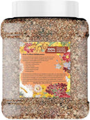 GevaGrow - Western Wildflower Seeds Regional Mix - Organic, Non-GMO - 100% Pure Seed - 18 Different Wildflowers Seeds of Annual and Perennial, 1LB Tub by GreenHaven Gardens