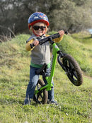 Strider 12” Sport Bike - No Pedal Balance Bicycle for Kids 1 to 4 Years - Includes Safety Pad, Padded Seat, Mini Grips & Flat-Free Tires - Tool-Free Assembly & Adjustments by TinyTreasures Baby Boutique