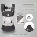LÍLLÉbaby Complete All Seasons Ergonomic 6-in-1 Baby Carrier Infant to Toddler with Lumbar Support (7-45 Pounds), 360 Degree Baby Wearing & Multi-Position, Inward & Outward Facing (Etch) by TinyTreasures Baby Boutique