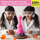 Butterfly EduFields 100+ Girls Science Kit for Kids Ages 4 5 6 7 8 | Girls in STEM & Science Experiments | Educational Gift Ideas for 4 5 6 7 8 Year Old Girl | STEM Projects, Fun Learning by TinyTreasures Baby Boutique