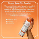 DEET-Free Insect Repellent with Picaridin, The 12 Hour Protection, DEET Alternative - Citrus + Sandalwood by TinyTreasures Baby Boutique