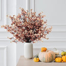 Sggvecsy 15 Pcs Babys Breath Artificial Flowers Gypsophila Bouquets Bulk Real Touch Fake Silk Flowers for Home DIY Floral Arrangement Table Centerpiece Fall Thanksgiving Autumn Decoration (Mixed) by CozyNest Decor