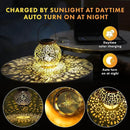 MAGGIFT 2 Pack Solar Lanterns Outdoor Waterproof Hanging Lantern Lights Decorative Solar Light for Garden Table Patio Yard Pathway Walkway,Unique Gifts for Women Gardening,Warm White. by GreenHaven Gardens