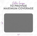Inspire Underpads | Stain Hiding Gray Reusable Incontinence Bed Pads | Waterproof Mattress Pad | for Adults Babies and Dogs (34 X 52) by TinyTreasures Baby Boutique