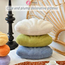 Beige Seashell Throw Pillows, Shell Shaped Throw Pillows, 13 Inch Soft Home Decorative Pillow Plush Cushion for Bed Couch Living Sofa Room Decor Accent Throw Pillow by CozyNest Decor