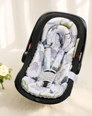 Infant Car Seat Insert with Removable Cushion for Baby Preemie Newborn Infant, Reversible carseat Insert Head Body Support Fits for Stroller, Baby Swing, Rocker, Bouncer, Bassinet - Grey by TinyTreasures Baby Boutique