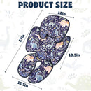 Pea Pod Infant Car Seat Insert 2-in-1 Baby Car Seat Head & Body Support for Newborn Girl Reversible 3 Layer Warm Preemie Carseat Stroller Cushion Headrest with Soft Minky Dot Fabric, Cute Dinosuar by TinyTreasures Baby Boutique