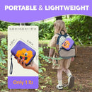StBernard Small First Aid Kit for Kids and Adults, Medical Kit with Digital Thermometer for Home, Travel, Hiking, Backpack, 6.3x4.33x1.97in, Purple by TinyTreasures Baby Boutique