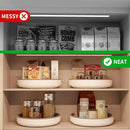 1 Pack 10 Inch Non-Skid Lazy Susan Turntable Organizers - Spinning Rack for Pantry Organization and Storage, Kitchen, Cabinet, Fridge, Bathroom Vanity, Countertop, Under Sink Organizing, Spice Rack by CozyNest Decor
