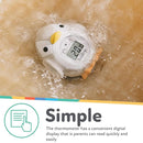 Nuby Bath and Room Digital Thermometer - Baby Thermometer for Safe and Cozy Bath and Room Temperatures - Penguin by TinyTreasures Baby Boutique