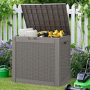 NUNU LAB 31 Gallon Outdoor Storage Box Waterproof,Indoor Outside Deck Boxes,Backyard Storage Bin For Package Delivery,Garden Tools,Patio Cushions,Pool Accessories,Storage Bench Lockable Lid by GreenHaven Gardens