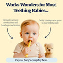 Babies Teether Teething Toys , Montessori Toy Teethers for 0-36 Months, Infant Sensory Relief Teething Stick Toys, Parent Baby Essentials, Baby Gift Teether – BPA‑Free, Food‑Grade Silicone 6 Pack by TinyTreasures Baby Boutique