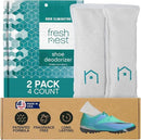 Shoe Deodorizer with Zeolites 2-Pack - Odor Eliminator, Air Freshener, Smell Absorber, Sneakers, Gym Bags, Soccer Cleats, Closets, Pet Area, Reusable - Shoe Deodorant by CozyNest Decor