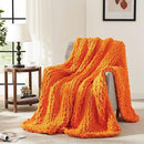L'AGRATY Chunky Knit Blanket Throw - Soft Chenille Yarn Throw Blanket 60x80: Handmade Thick Cable Knit Crochet Blanket - Large Knit Blanket Chunky Rope Knot Throw Blanket for Couch Sofa Bed Home Decor by CozyNest Decor