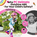 Vvinca Kids Toddlers Bike Helmet Adjustable for Ages 3-5-8 Years, Knee Pads and Elbow Pads Set Wrist Guard Sports Protective Gear Set for Roller Skate Bicycle Skateboard Scooter Girl Boy Birthday Gift by TinyTreasures Baby Boutique