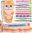 FUNiOi Bracelet Making Kit for Girls 8-10 12 Year Old - DIY Friendship Bracelets Crafts Toys for Kids Ages 6, 7+, Cool Birthday Gift Idea - Cute Squirrel Appearance Bracelet String Maker by TinyTreasures Baby Boutique