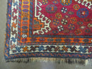 4' X 7' Antique Handmade Tribal Turkish Wool Rug Nice