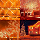 Battery Operated String Lights, 2 Pack With Remote Timer - 8 Modes Waterproof Lights for Bedroom, Garden, Party, Xmas Tree Indoor Outdoor Decorations (Orange, 36) by GreenHaven Gardens