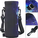 RICHEN Neoprene Water Bottle Carrier Bag with Adjustable Shoulder Strap,Insulated Water Bottle Cover for Stainless Steel/Glass/Plastic Bottles by TinyTreasures Baby Boutique