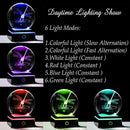 Qianwei Dragonfly Gifts for Women 3D Crystal Ball 3.14'' - Laser Dragonfly Decor Glass Animals Dragonfly Gifts Figurines Statue Stuff for Room Decorations Dragonfly Night Light by GreenHaven Gardens