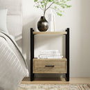 Riverside - Bedside Table - Natural by HouseOfZazla