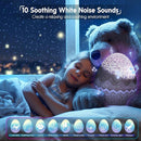 Rossetta Galaxy Projector, Star Projector LED Lights for Bedroom, Outdoor Lighting Projector, Starry Night Light with White Noise and Bluetooth Speaker, Gifts for Kids Adults Christmas, Birthdays by TinyTreasures Baby Boutique