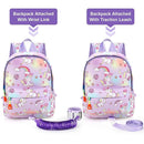Accmor Toddler Harness Backpack Leash, Mini Unicorn Backpacks with Anti Lost Wrist Link, Cute Child Backpack Walking Leashes Keep Kids Close Rope Tether Rein for Baby Girls to Outdoor Travel by TinyTreasures Baby Boutique