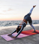 Non Slip Yoga Mat TPE Workout Mat for Men Women, Thick Workout Mat with Carrying Strap, Fitness Mats for Exercise, Yoga, Fitness, Pilates, Floor Workouts (72" x 24" x 6mm) by TinyTreasures Baby Boutique
