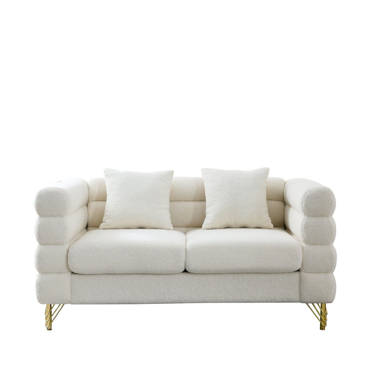 Oversized 2 Seater Sectional Sofa With Deep Seating And 2 Pillows, photo 11 of 23