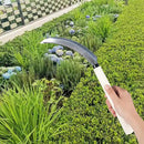 Sod Cutter Japanese Weeding Sickle, Japanese Weeding Tool with Sawtooth, Hand Sickle Weeding Tools for Garden, Hand Hoe Garden Tool, Light Serration, Stainless Steel Blade, Sharp by GreenHaven Gardens