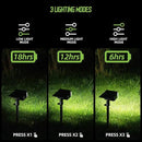 Solar Spot Lights Outdoor Landscape Lights, 50 LEDs Solar Spotlight Outdoor Auto On/Off with 3 Modes, IP67 Solar Outdoor Lights Waterproof Garden Light, 2-in-1 Solar Spotlight for Yard by GreenHaven Gardens
