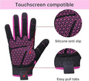 HANDLANDY Women Safety Work Gloves Utility Touch Screen Working Grip Glove for Yardwork Gardening Breathable Mechanic Gloves by GreenHaven Gardens