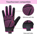 HANDLANDY Women Safety Work Gloves Utility Touch Screen Working Grip Glove for Yardwork Gardening Breathable Mechanic Gloves by GreenHaven Gardens
