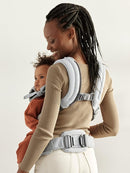 BabyBjörn Baby Carrier Harmony, Silver, 3D Mesh | 3-in-1 Ergonomic Baby Carrier; Newborn, Facing-In, Outward-Facing, and Back Carrying Positions Supported (7-40 lbs), Newborn to Toddler by TinyTreasures Baby Boutique