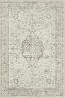 LIVEBOX Bedroom 4x6 Washable Area Rug for Entryway Kitchen, Non-Slip Soft Boho Rugs for Dining Room Office, Farmhouse Low-Pile Neutral Soft Carpet for Nursery Room Playroom, Taupe by TinyTreasures Baby Boutique