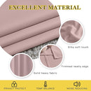 NICETOWN Light Block Window Curtains 84" Length - Home Fashion Thermal Insulated Solid Grommet Room Darkening Window Treatments for Hall Room, Blush Pink, 1 Pair, 52" Wide by 84" Long by TinyTreasures Baby Boutique
